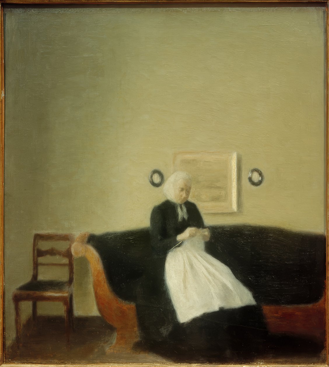 Matka artysty autorstwa Vilhelm Hammershoi