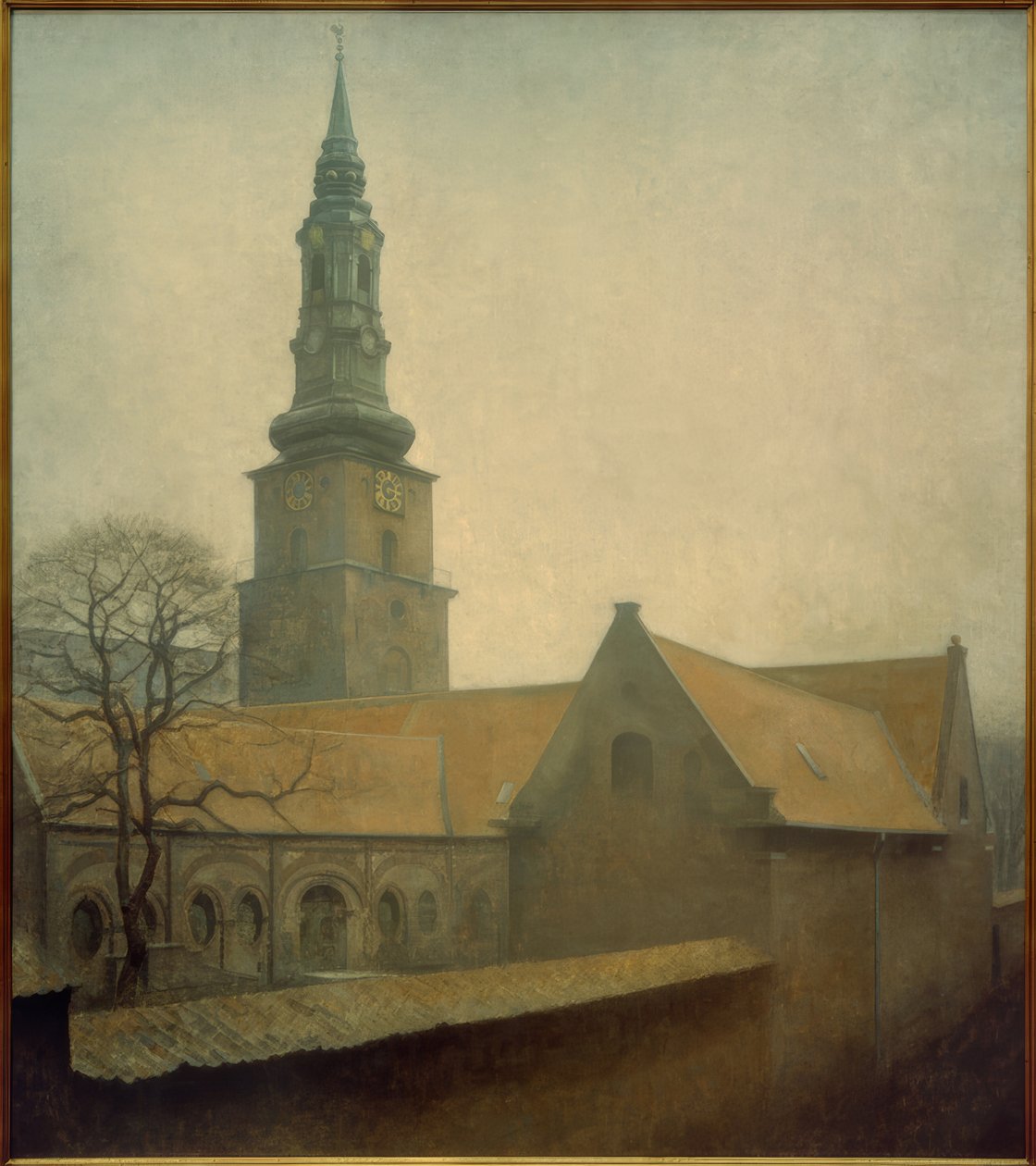 Kościół Petriego autorstwa Vilhelm Hammershoi