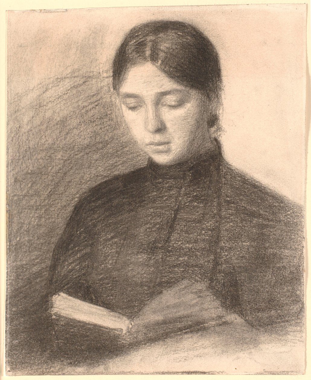 Siostra Artystki Anna Reading autorstwa Vilhelm Hammershøi