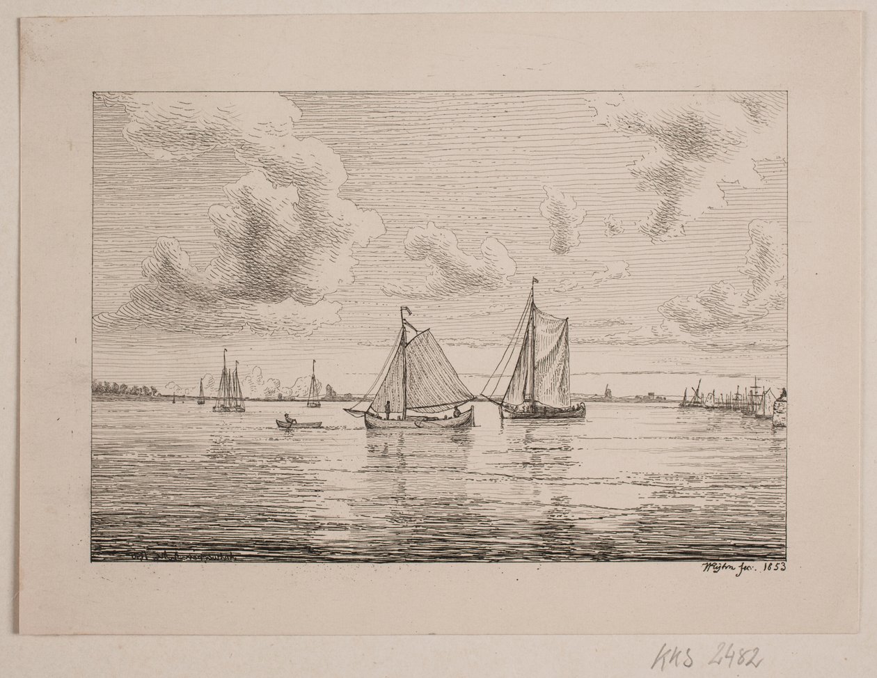 Czerwony Antwerpen autorstwa Vilhelm Kyhn