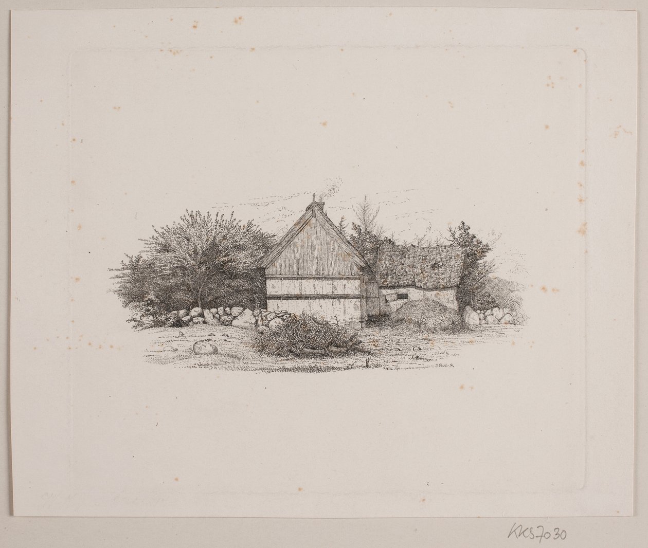 Dom na farmie autorstwa Vilhelm Kyhn