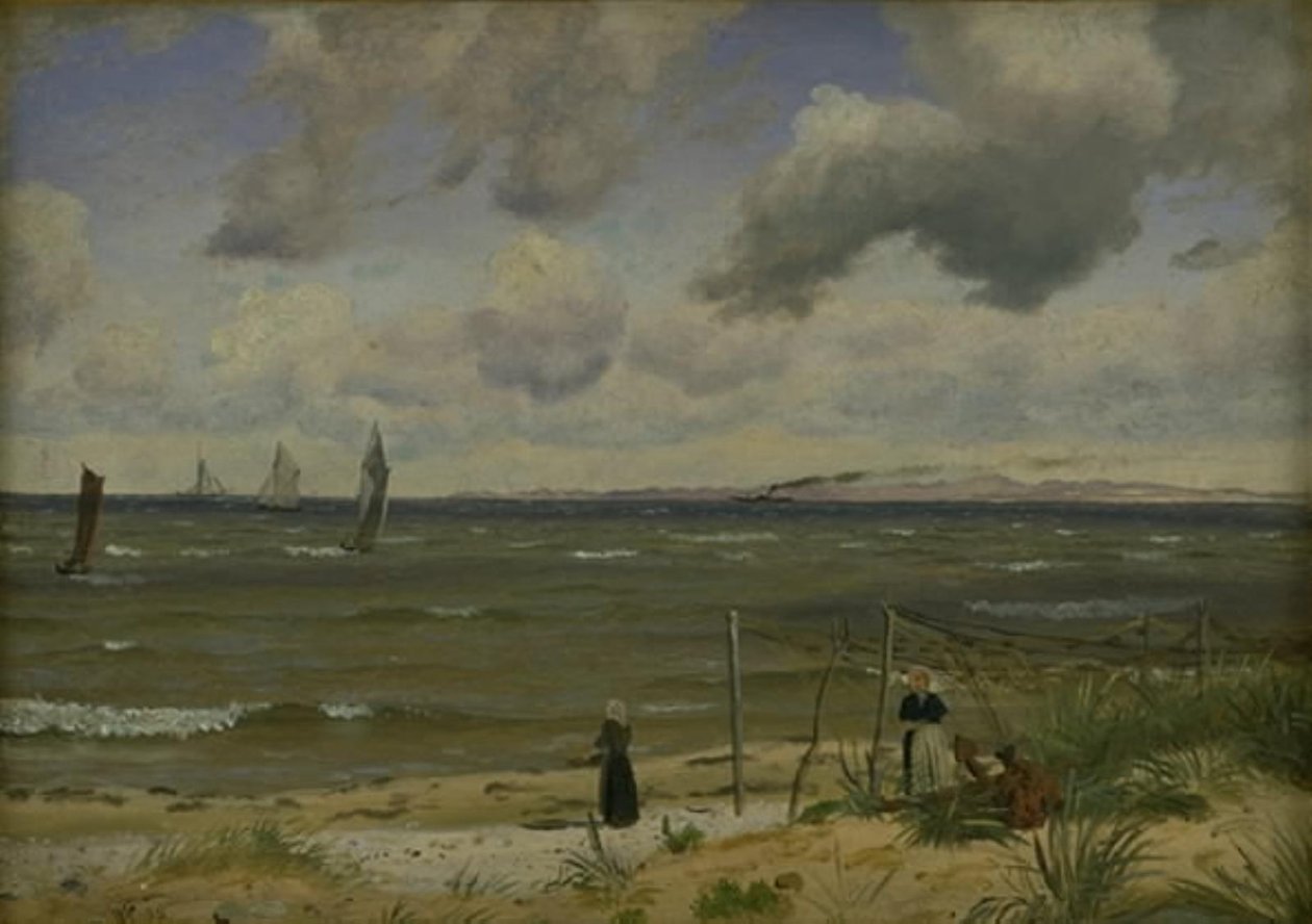 Pasma Hornbæk na północy Sealand autorstwa Vilhelm Kyhn