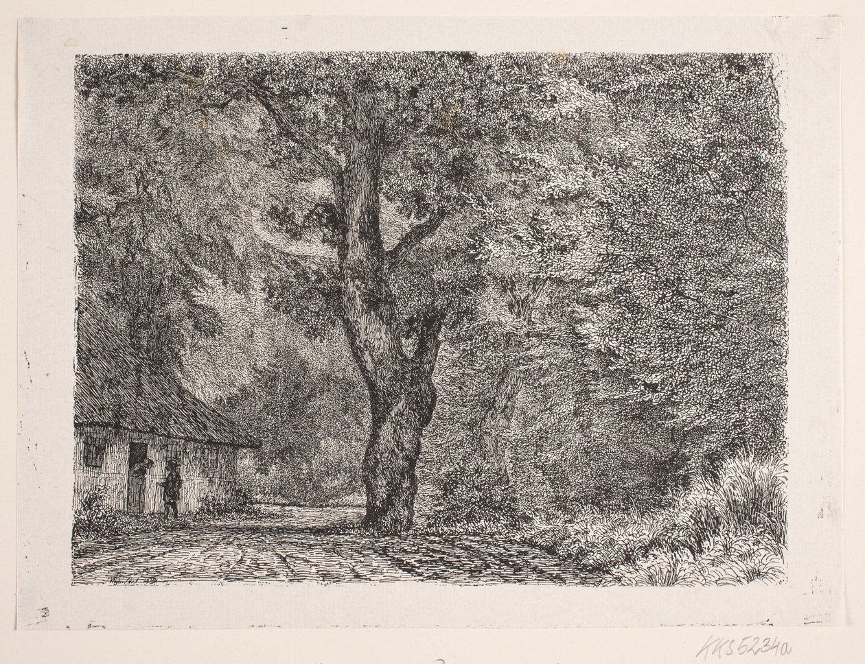Dom w lesie autorstwa Vilhelm Kyhn