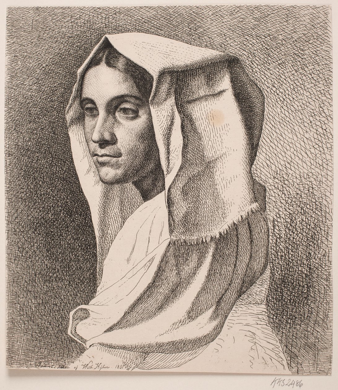 Włoska wieśniaczka autorstwa Vilhelm Kyhn