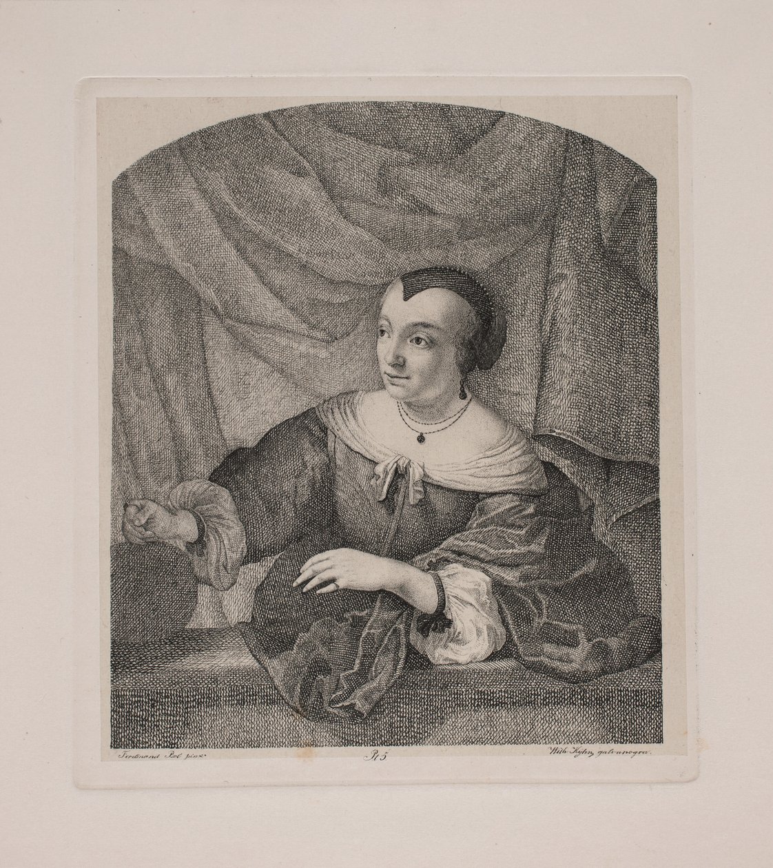 Portret żony Ferdynanda Bola autorstwa Vilhelm Kyhn