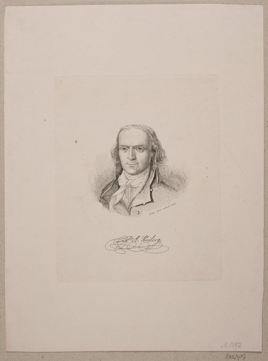 Portret P. A. Heiberga autorstwa Vilhelm Kyhn