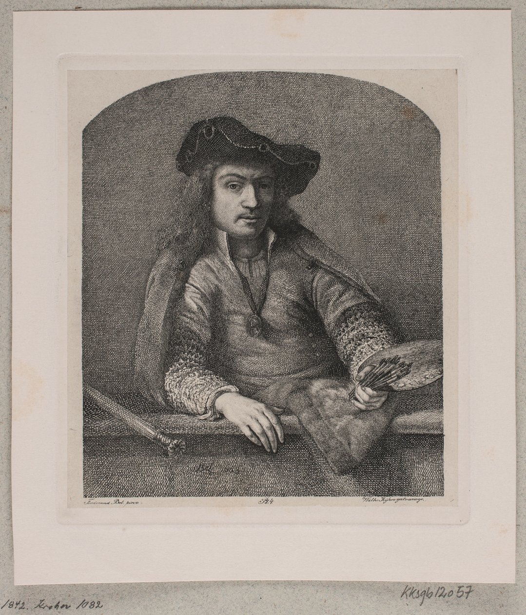 Autoportret Ferdynanda Bol autorstwa Vilhelm Kyhn