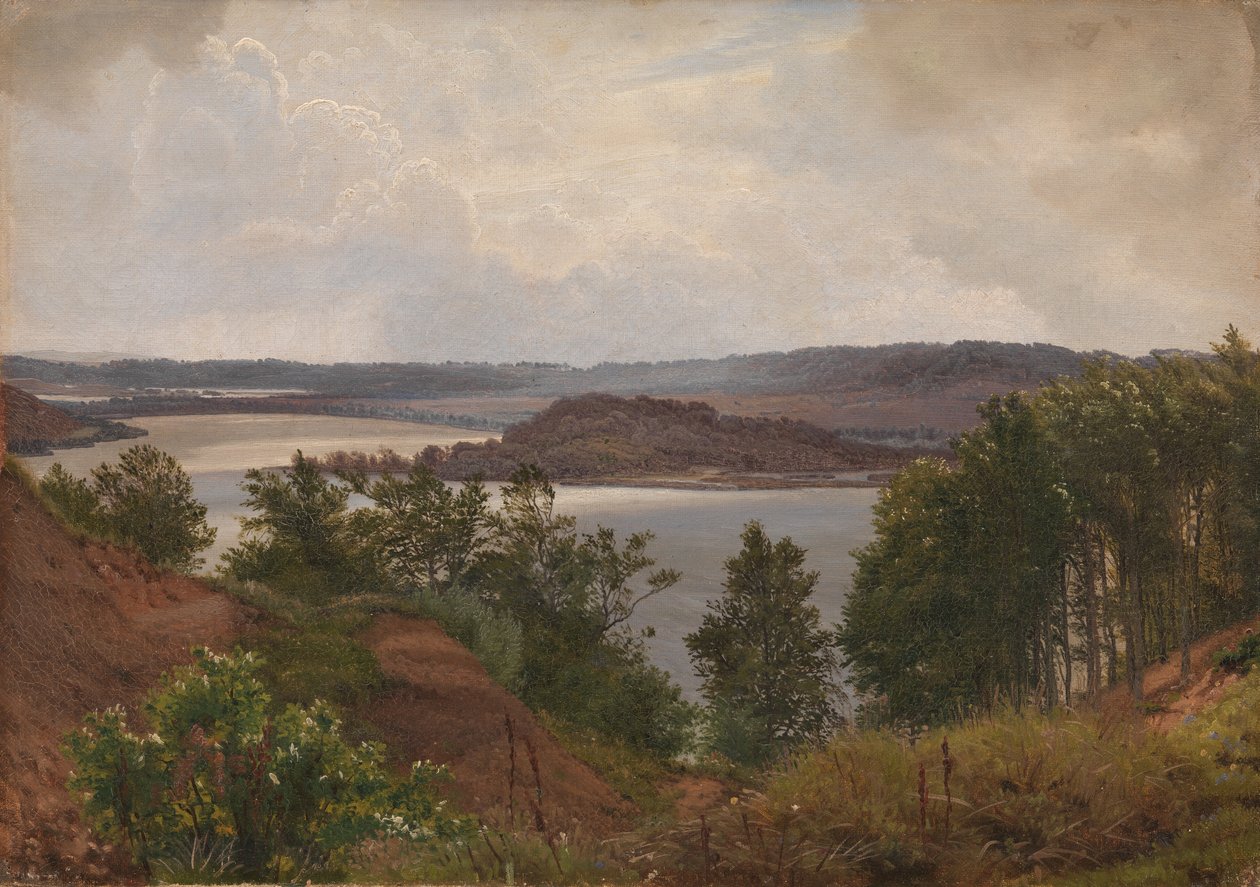Jeziora w Laven niedaleko Silkeborg autorstwa Vilhelm Kyhn