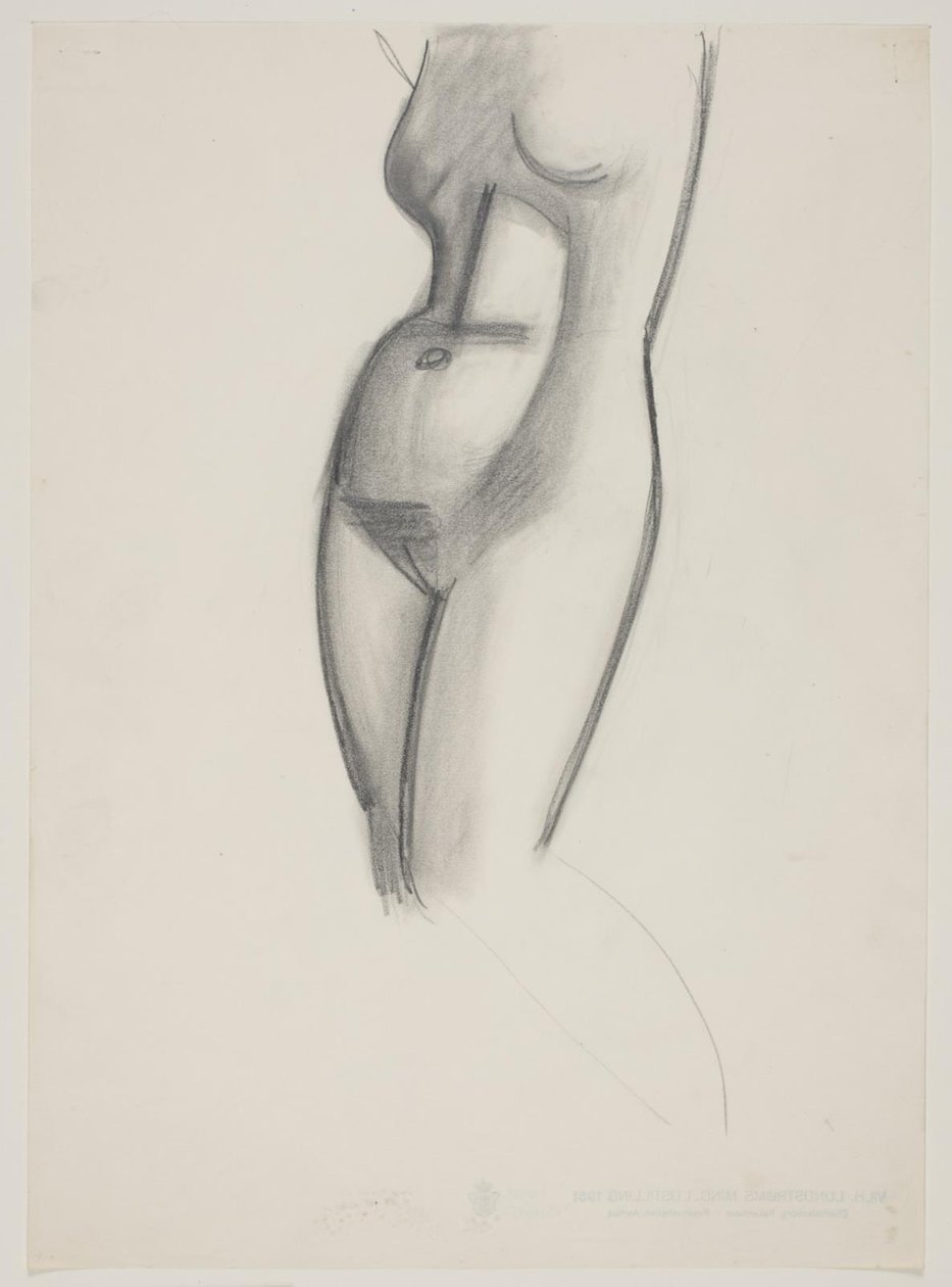 Modelka, tors autorstwa Vilhelm Lundstrøm