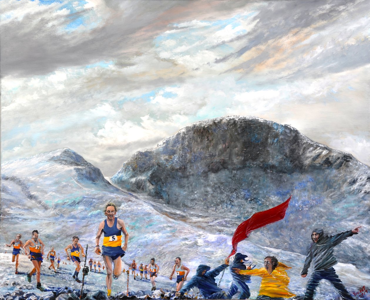 Punkt kontrolny 4, 2019, autorstwa Vincent Alexander Booth