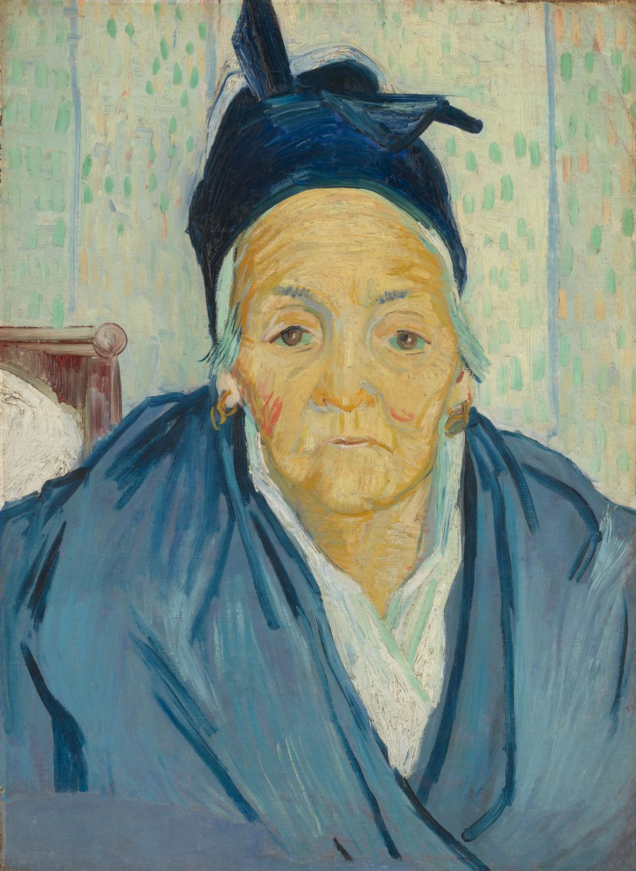 Stara kobieta z Arles autorstwa Vincent van Gogh