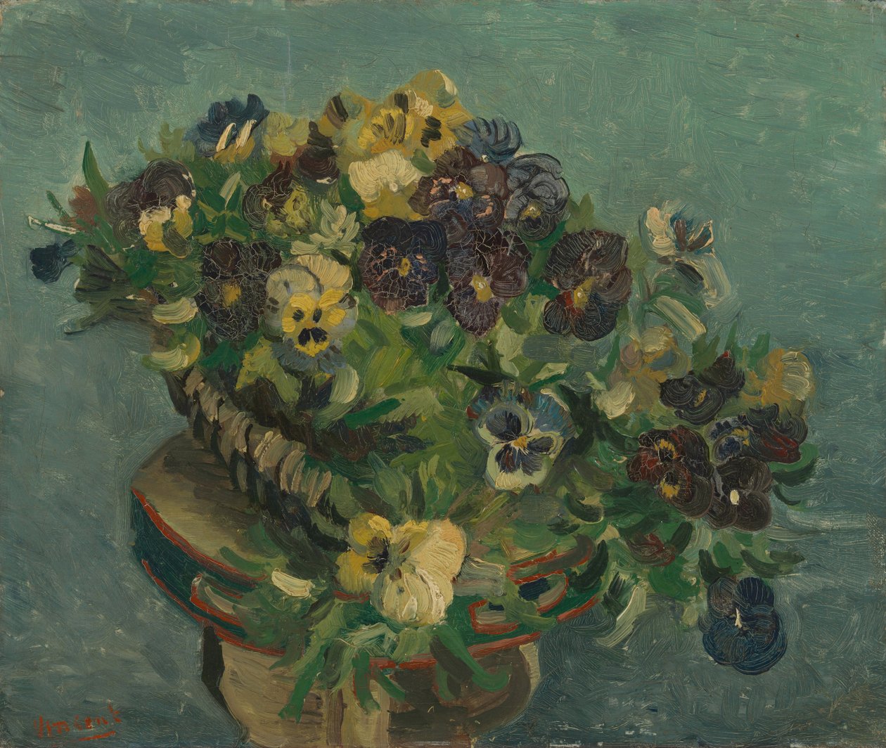 Kosz Bratek autorstwa Vincent van Gogh