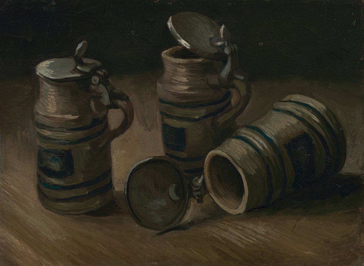 Kufle do piwa autorstwa Vincent van Gogh