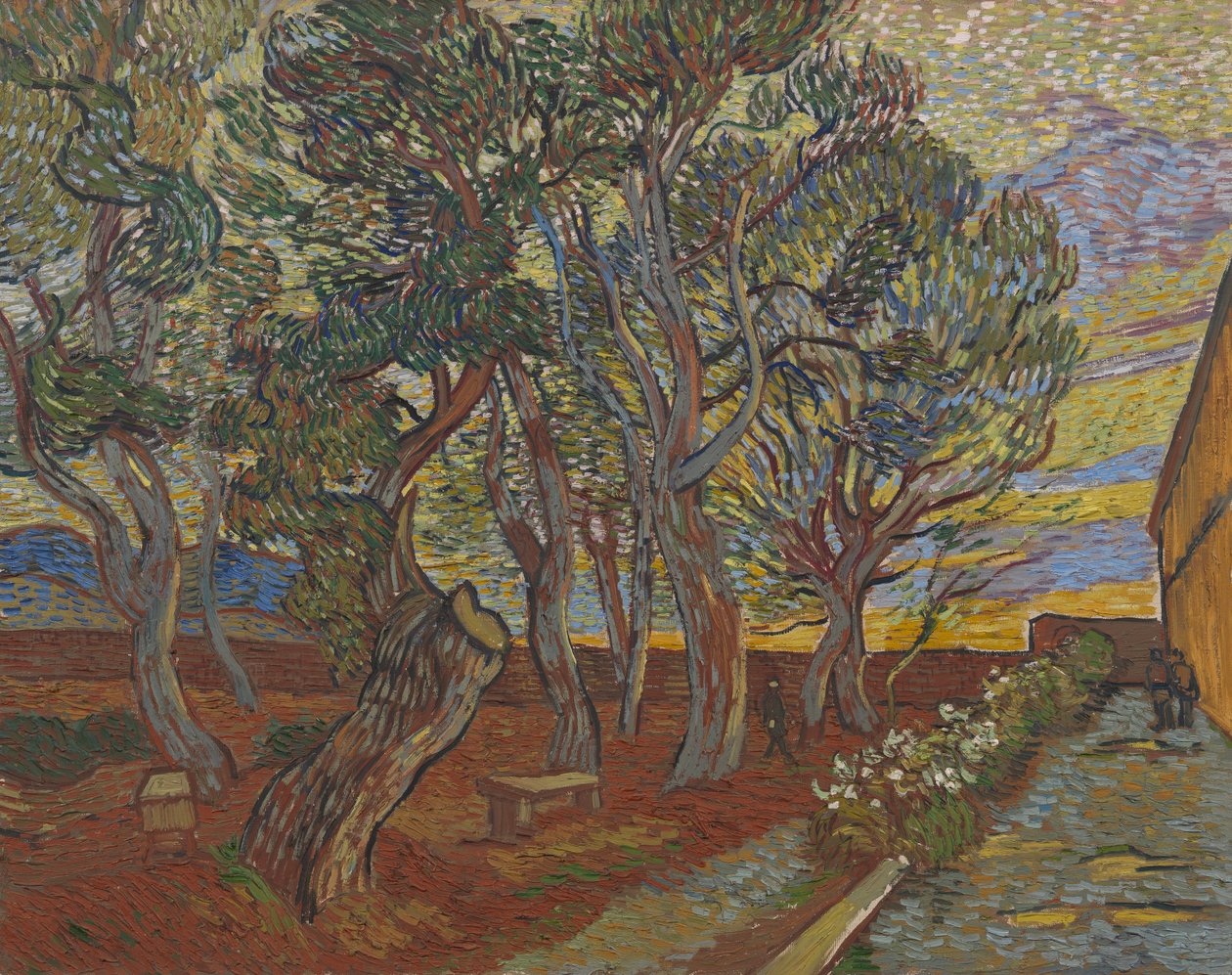 Ogród Azylu autorstwa Vincent van Gogh