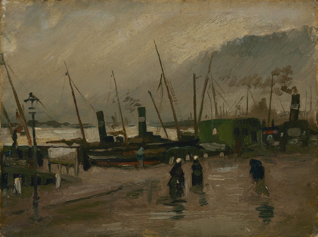 De Ruijterkade w Amsterdamie autorstwa Vincent van Gogh