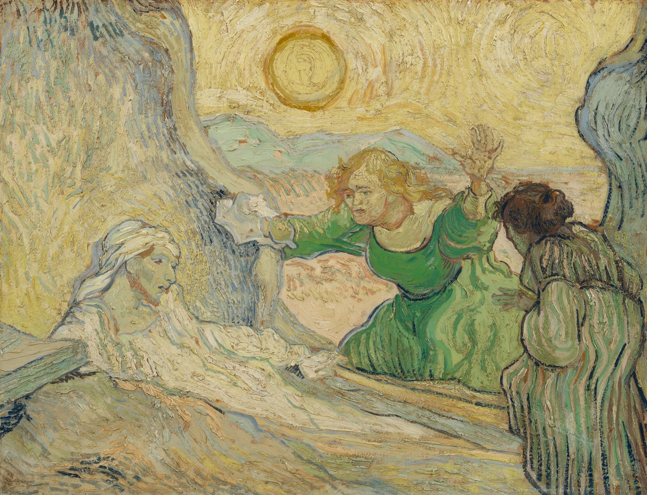 Wskrzeszenie Łazarza autorstwa Vincent van Gogh