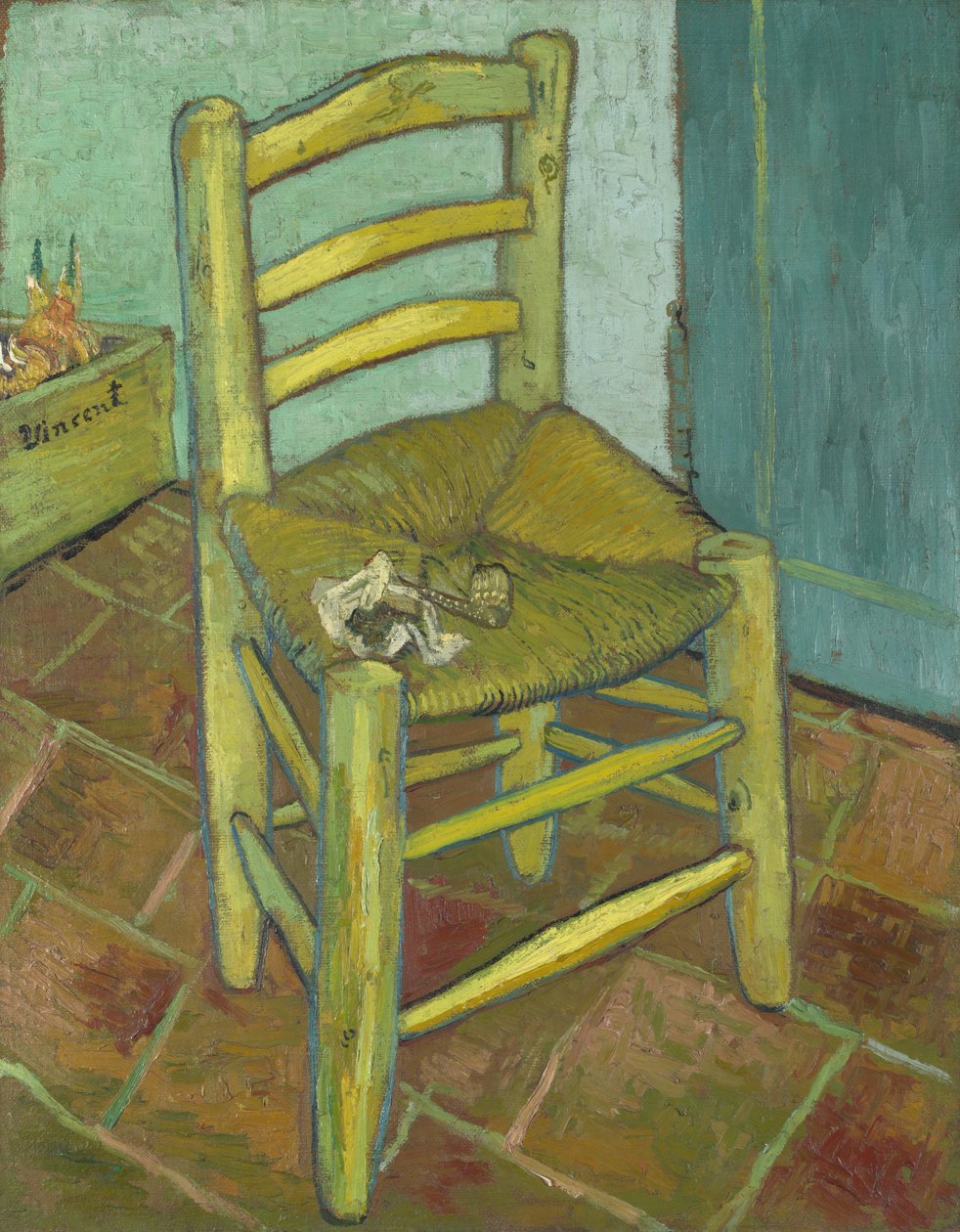 Krzesło Van Gogha autorstwa Vincent van Gogh