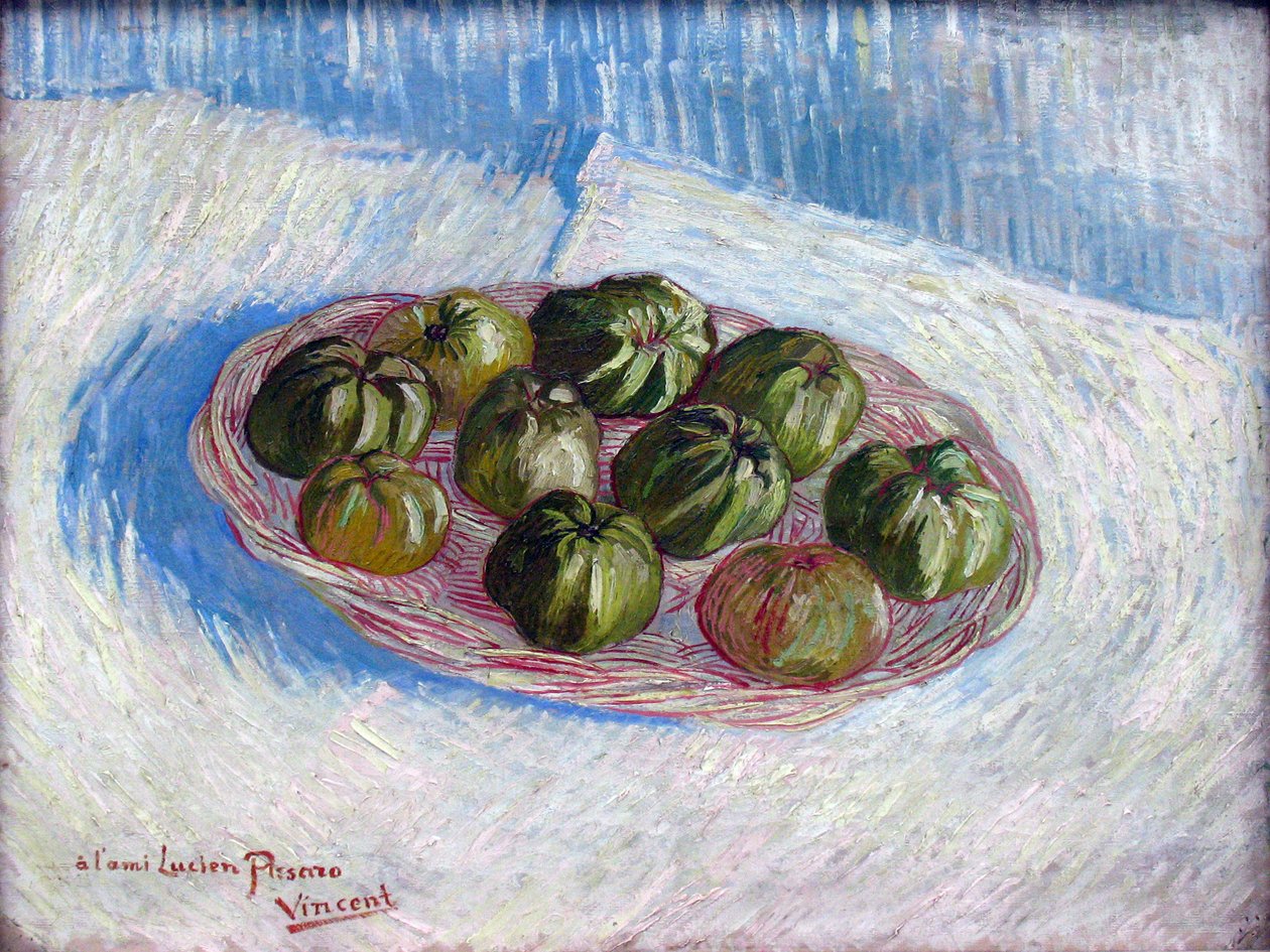 Kosz jabłek autorstwa Vincent van Gogh