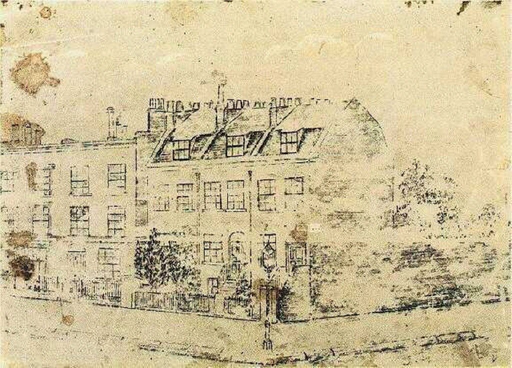 ul.Hackford 87 autorstwa Vincent van Gogh