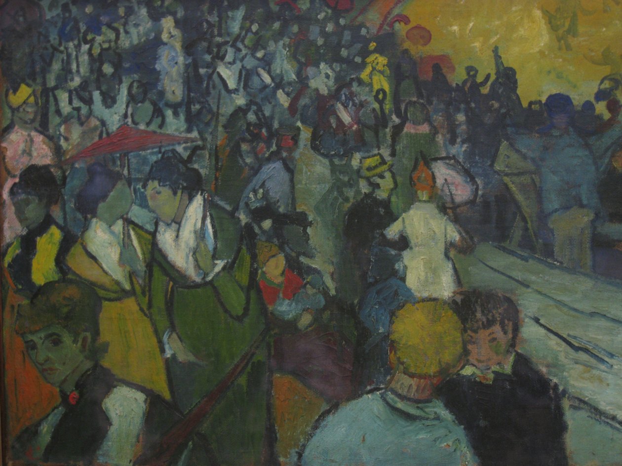 Arena w Arles autorstwa Vincent van Gogh
