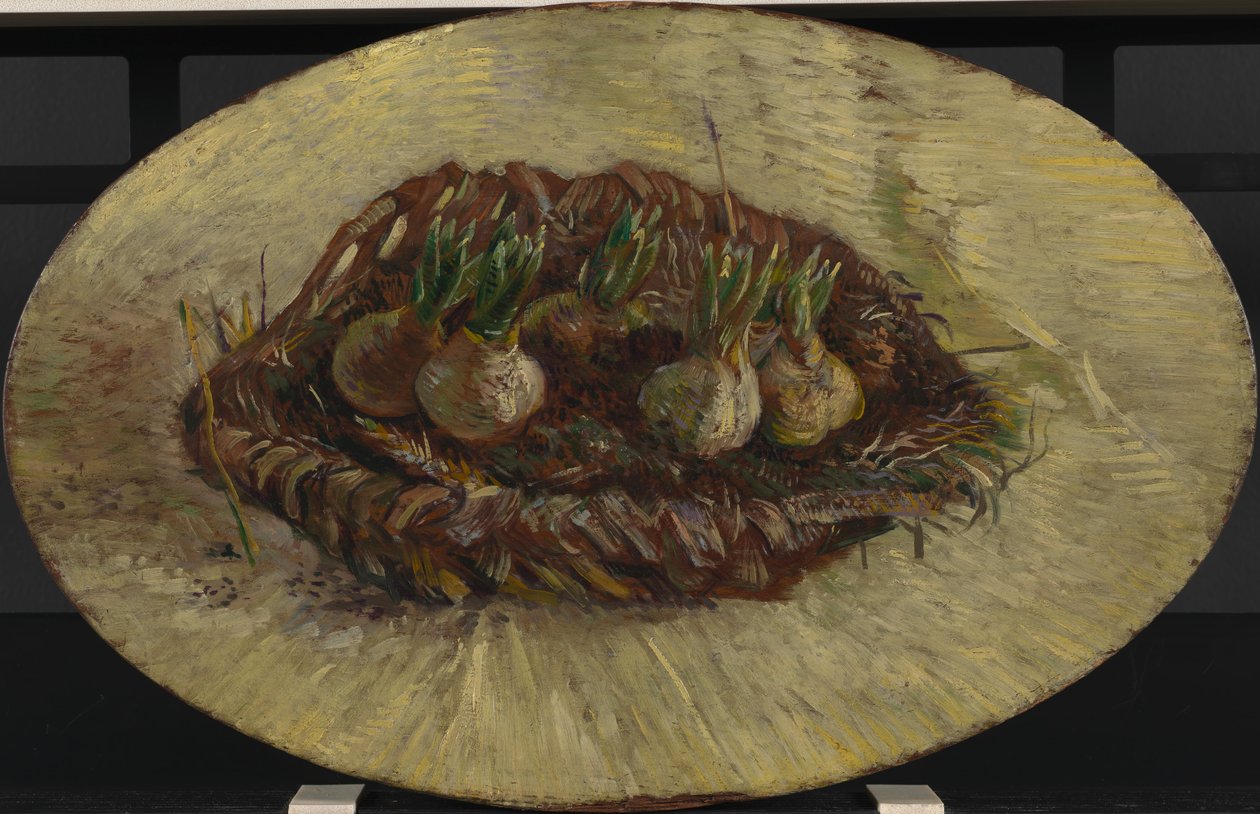 Koszyk żarówek hiacyntowych autorstwa Vincent van Gogh