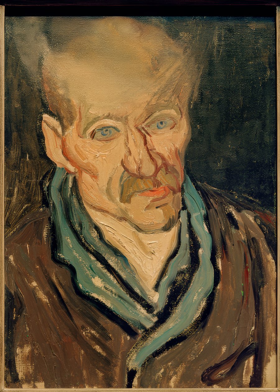 Portret pacjenta w szpitalu Saint-Paul autorstwa Vincent van Gogh