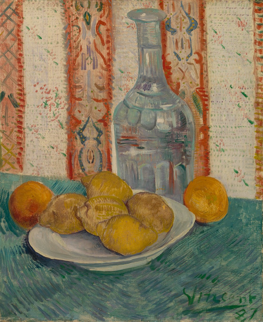 Karafka i Danie z Owocami Cytrusowymi autorstwa Vincent van Gogh