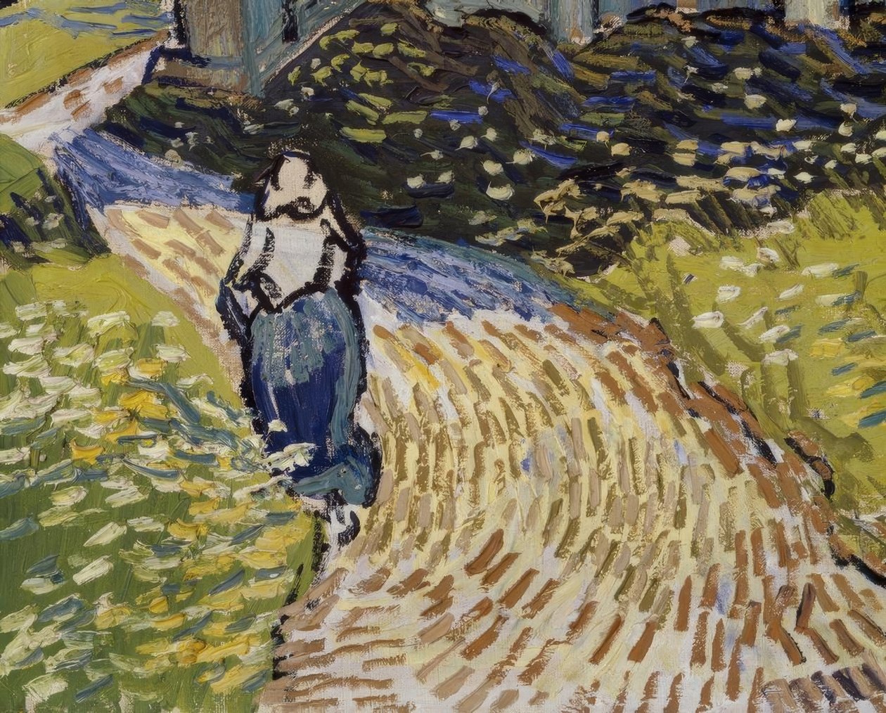 Kościół w Auvers sur-Oise autorstwa Vincent van Gogh