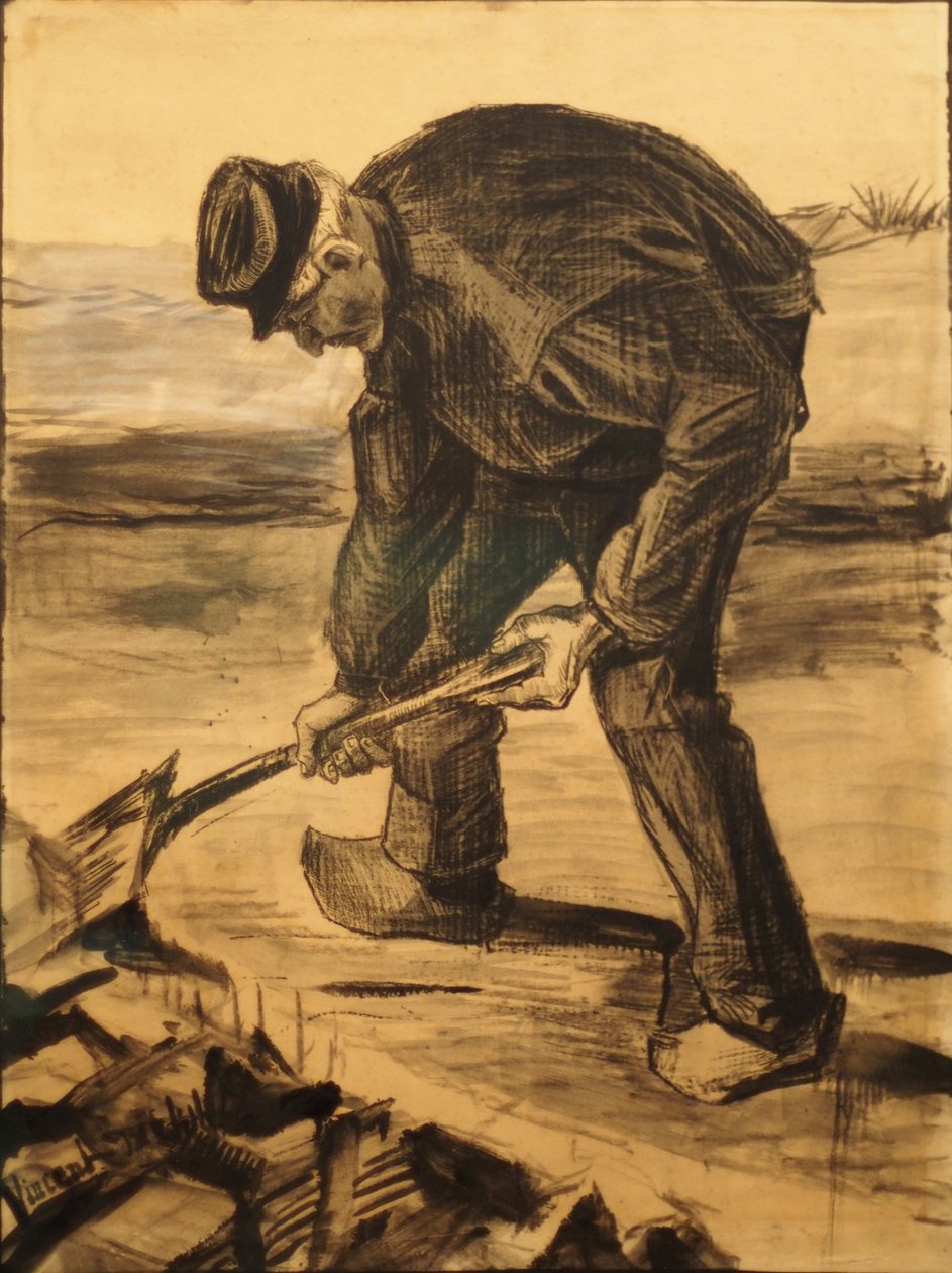 Koparka autorstwa Vincent van Gogh