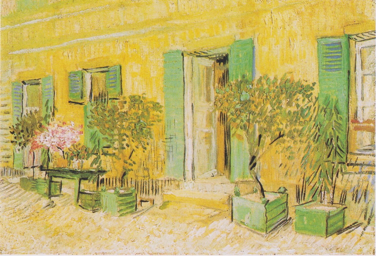 Wejście do restauracji w Asnières autorstwa Vincent van Gogh