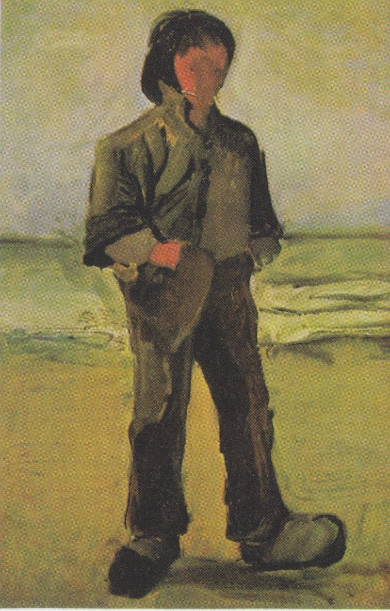 Rybacy na plaży autorstwa Vincent van Gogh
