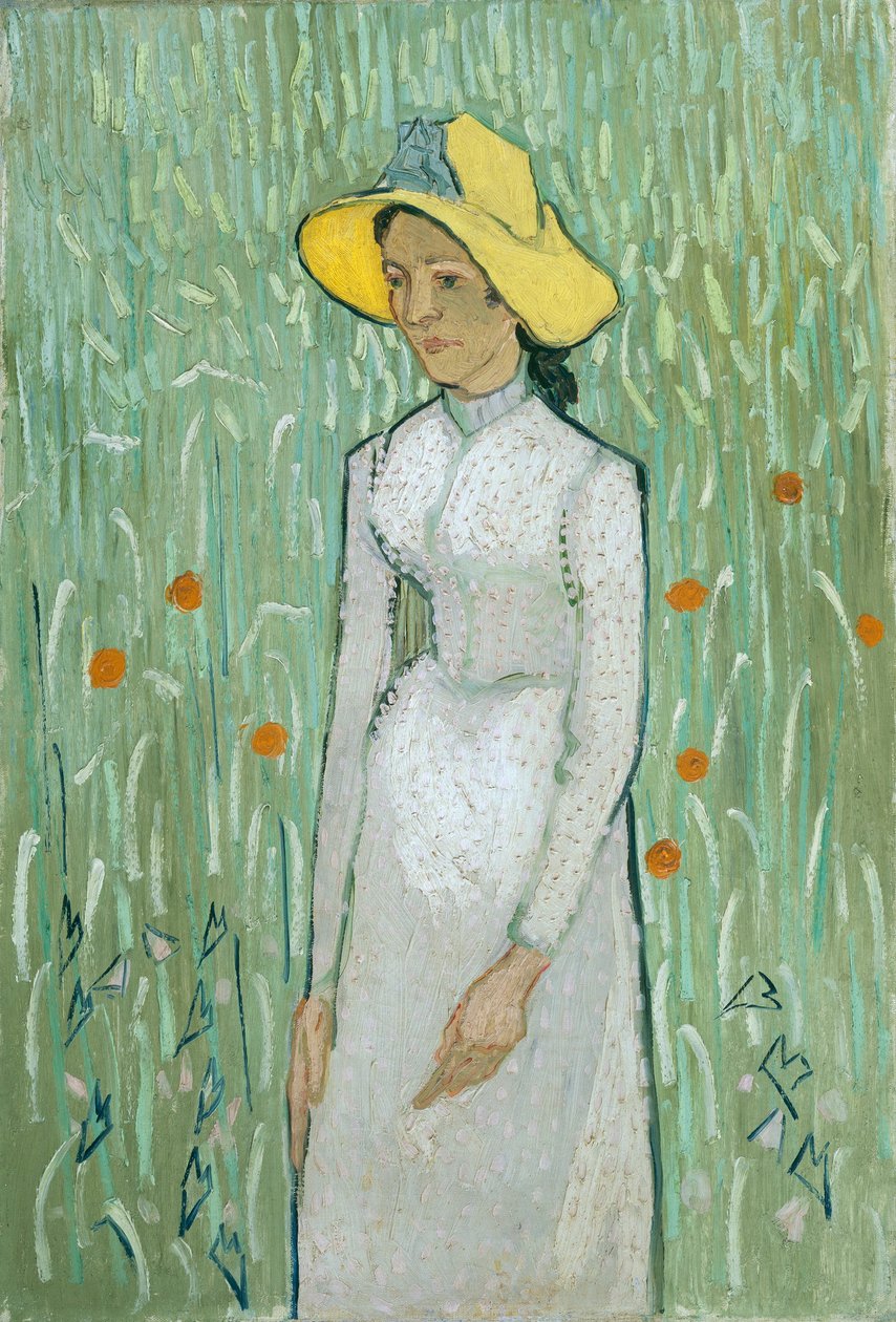 Dziewczyna w bieli, 1890 autorstwa Vincent van Gogh