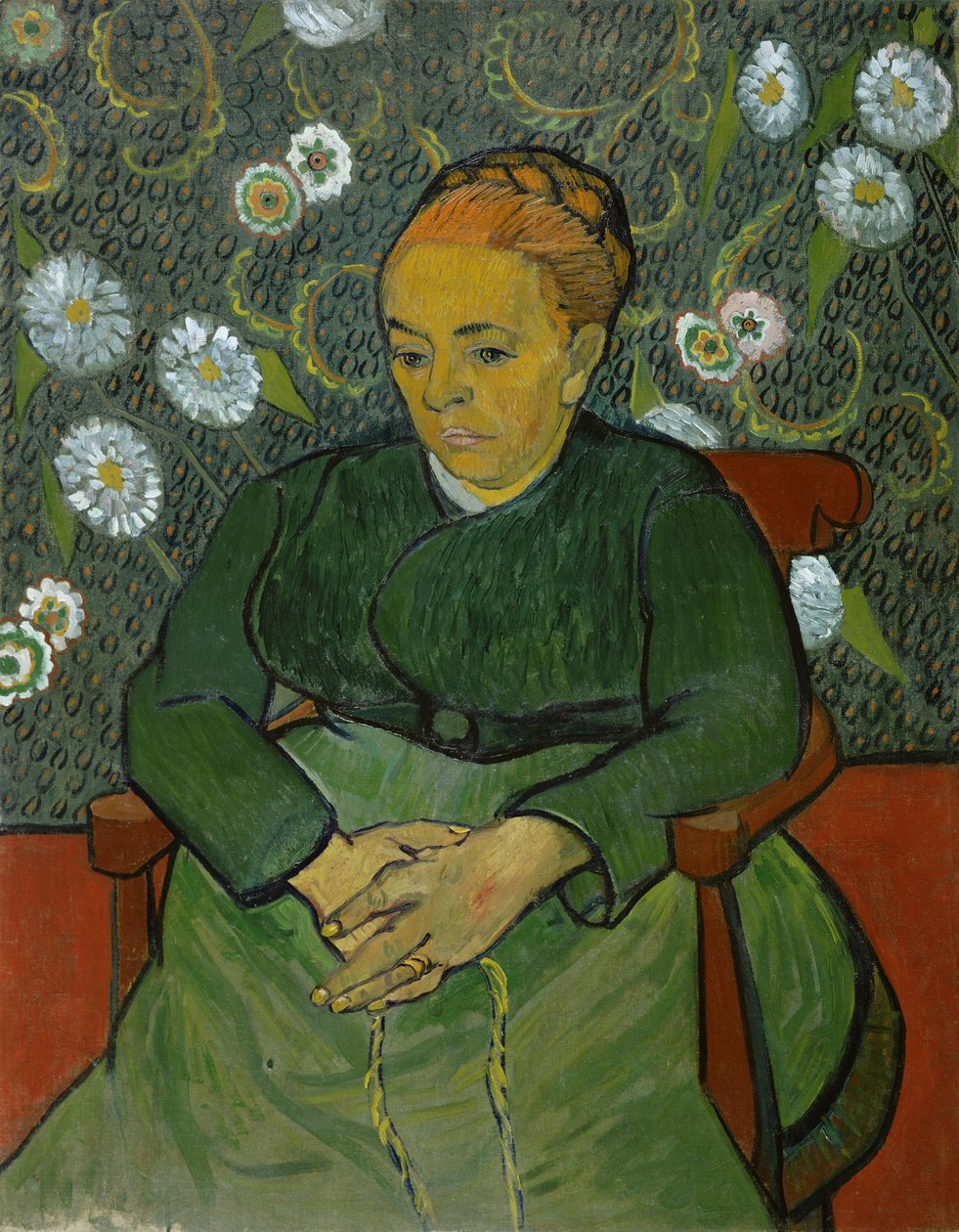 Kołysanka (Portret van Madame Roulin) autorstwa Vincent van Gogh
