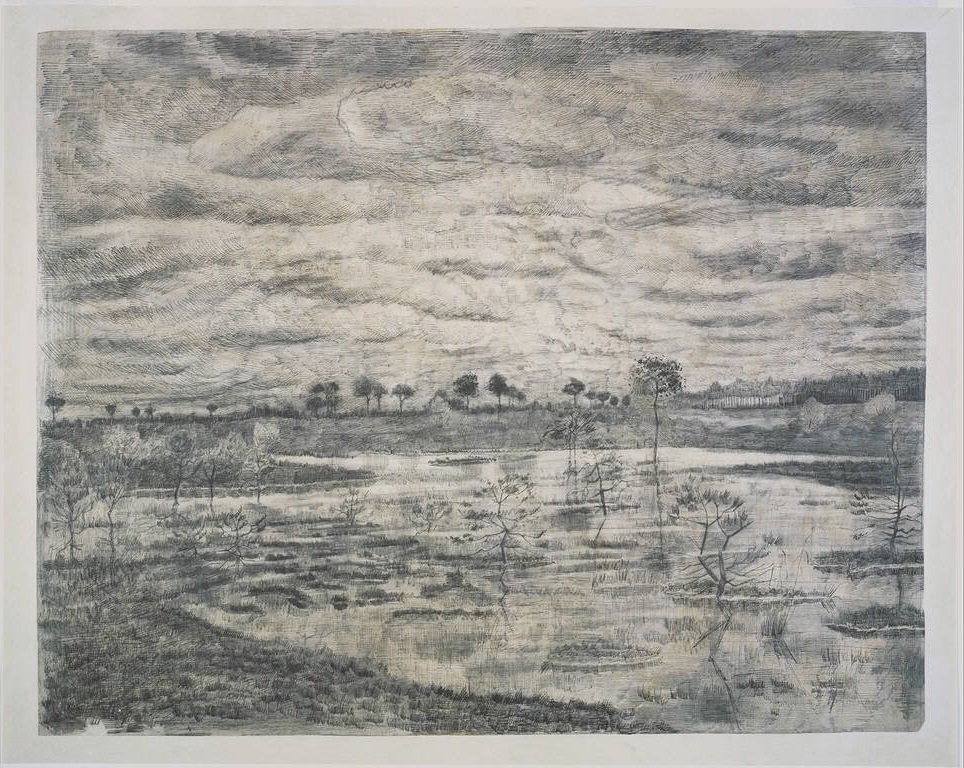 La mare, 1881 (Narodowa Galeria Kanady) autorstwa Vincent van Gogh