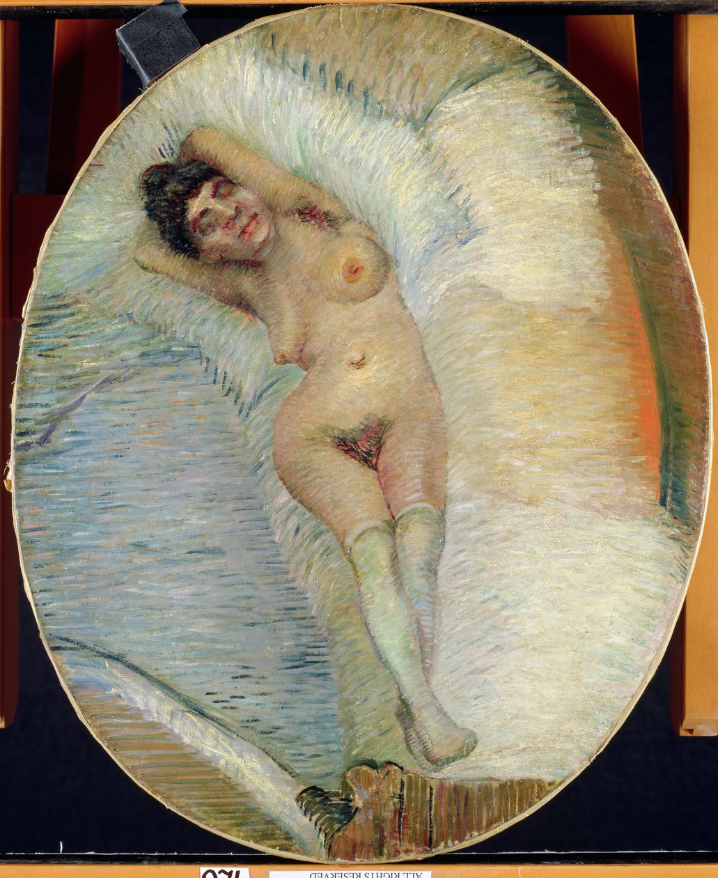 Akt (owalny) 1887 autorstwa Vincent van Gogh