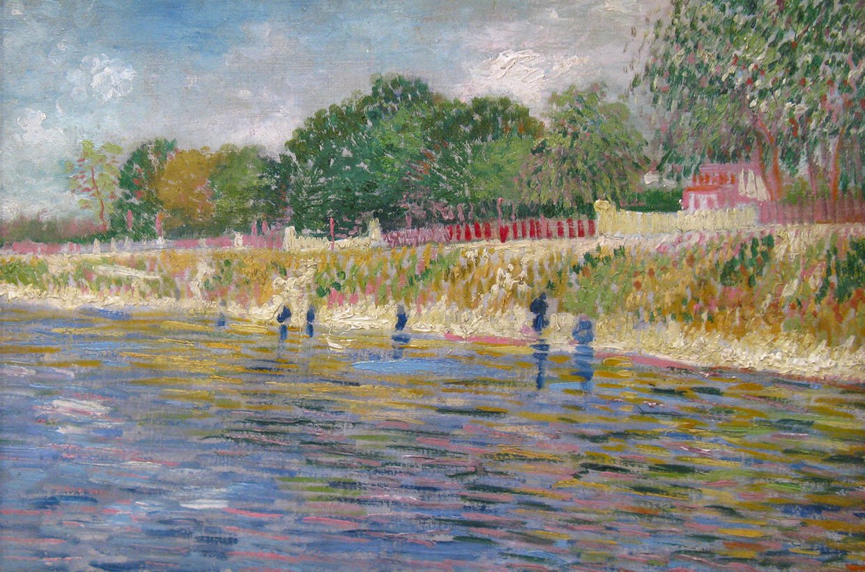 Brzeg Sekwany autorstwa Vincent van Gogh