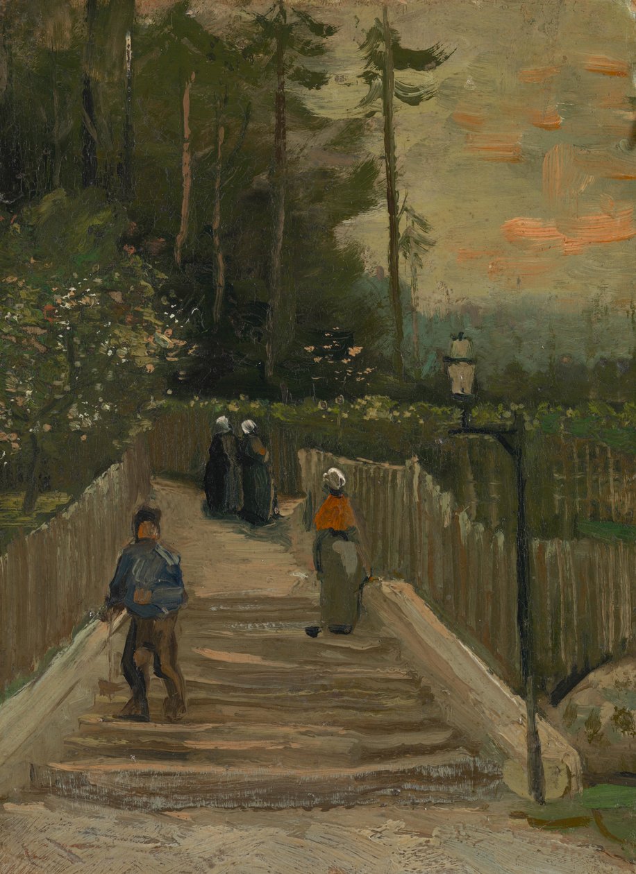 Ścieżka w Montmartre autorstwa Vincent van Gogh