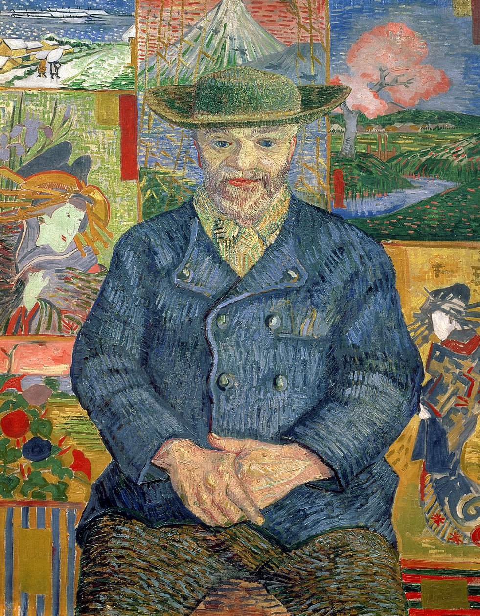 Pere Tanguy (Ojciec Tanguy), 1887-88 autorstwa Vincent van Gogh