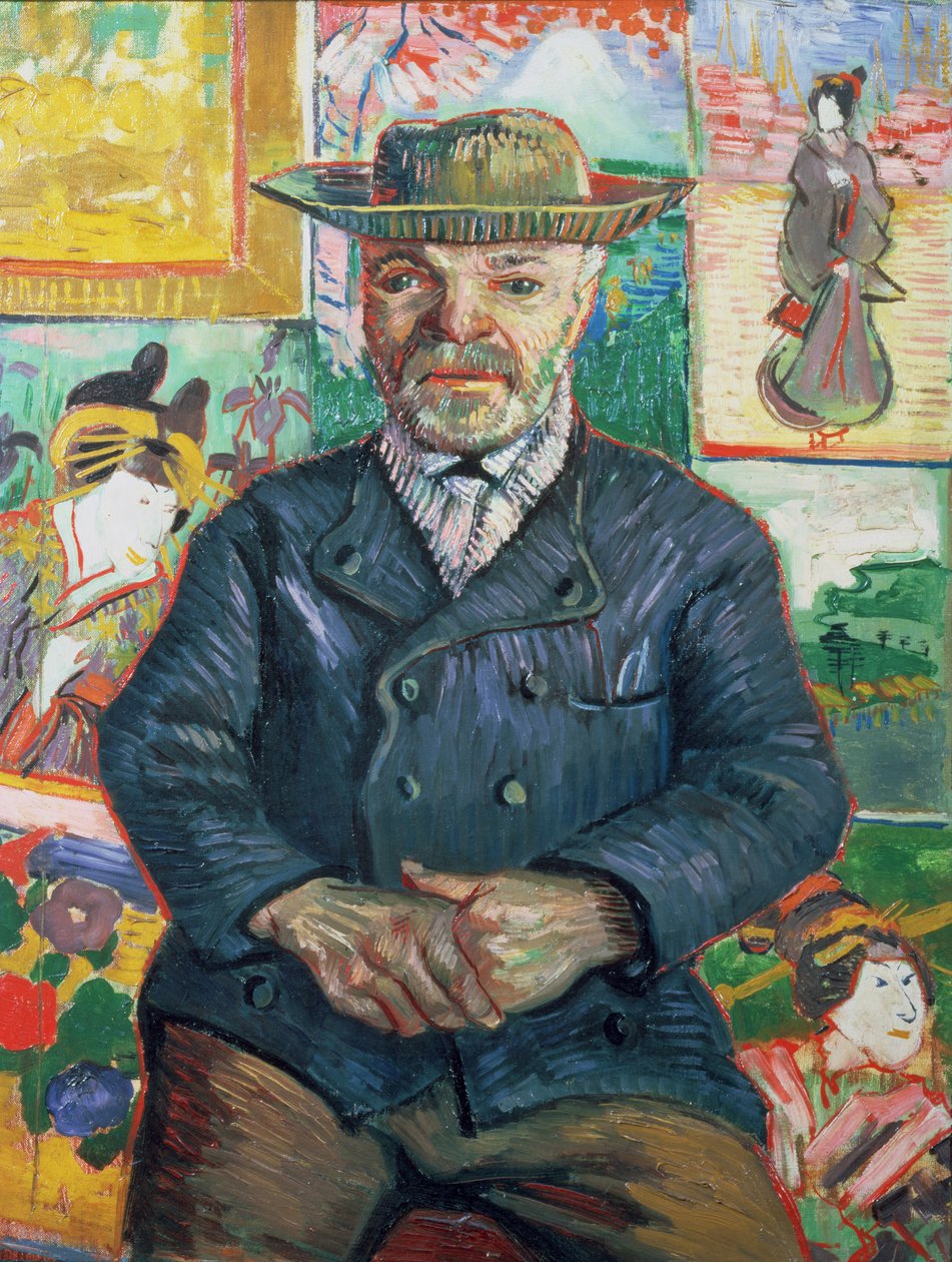 Pere Tanguy, 1887-88 autorstwa Vincent van Gogh
