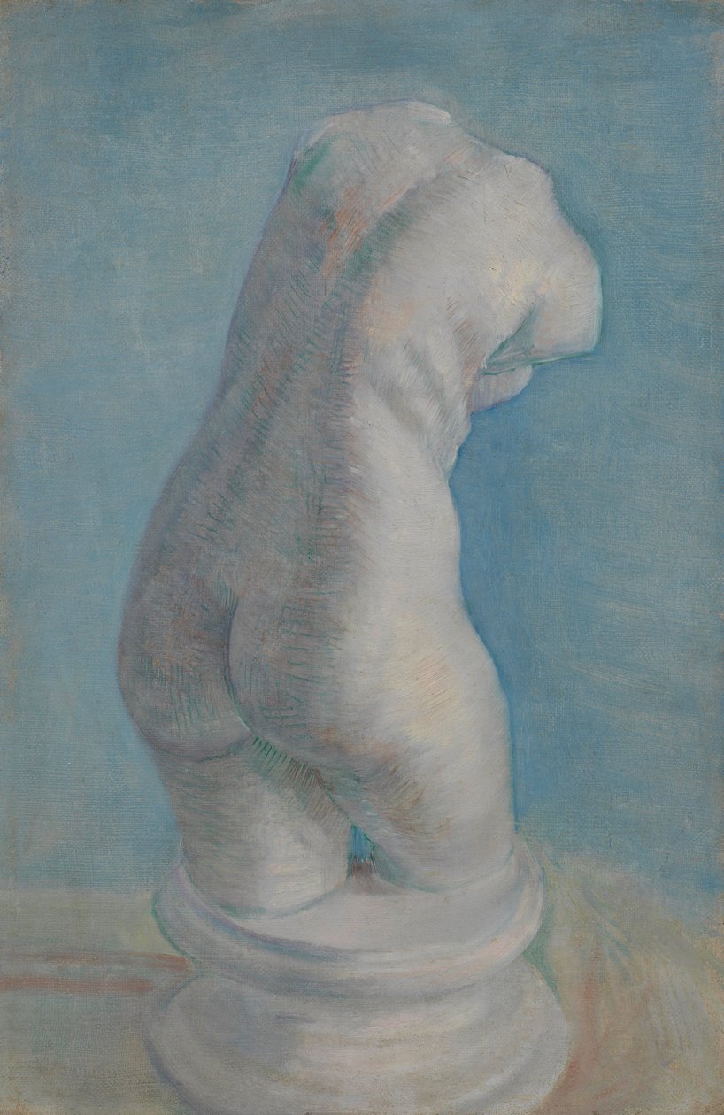Gipsowy odlew kobiecego torsu autorstwa Vincent van Gogh