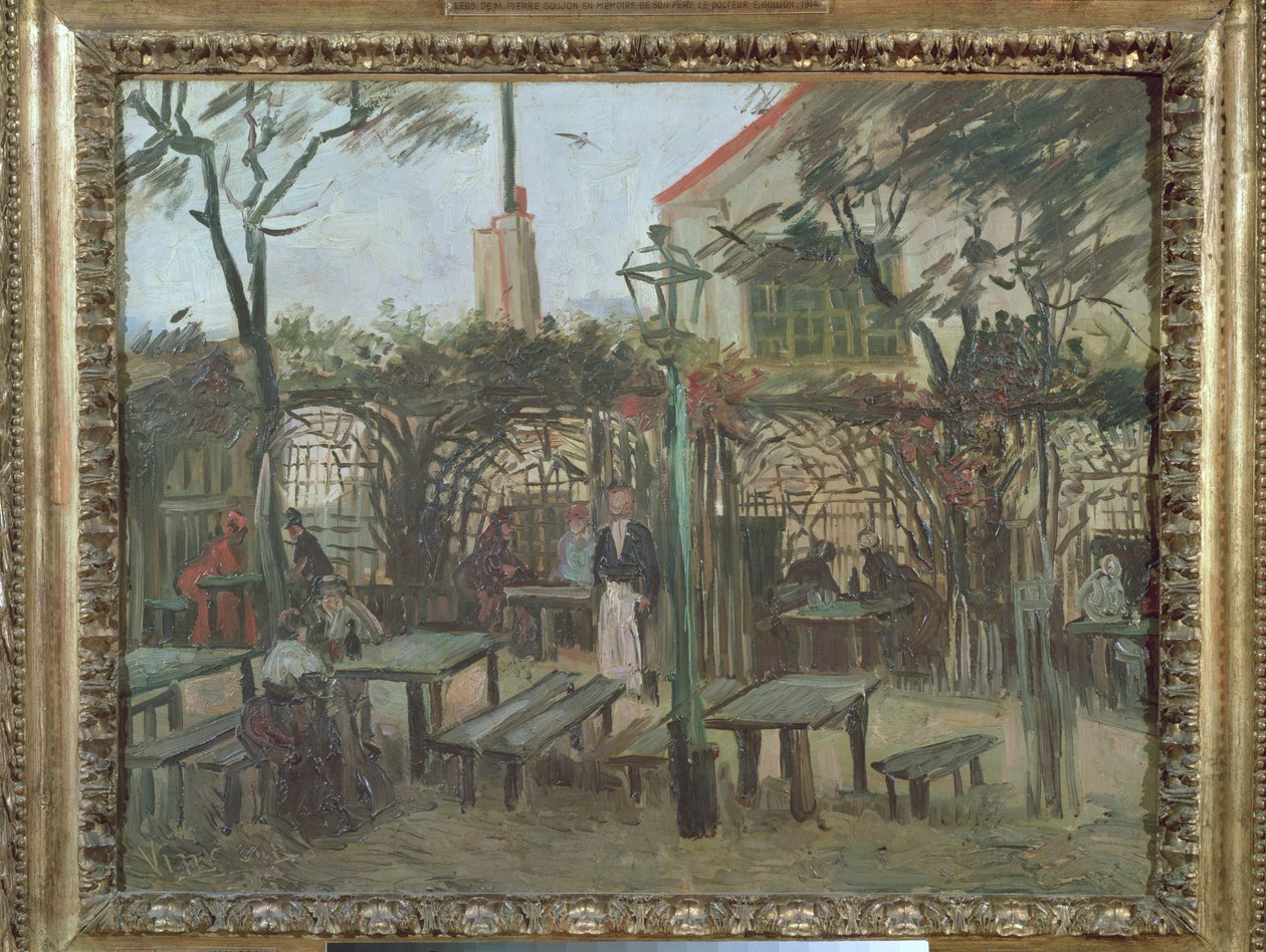 Ogrody Przyjemności na Montmartre, 1886 r. autorstwa Vincent van Gogh
