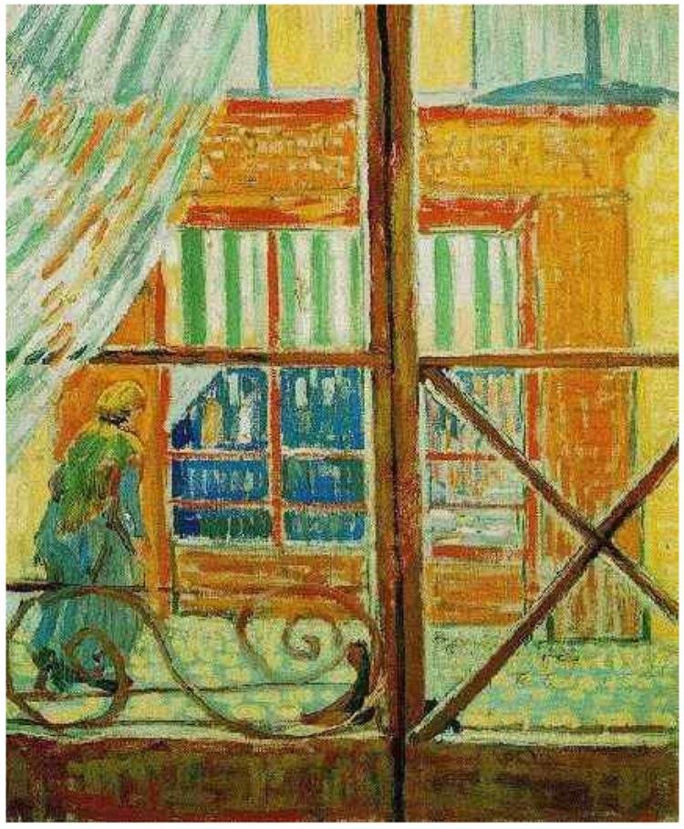 Sklep mięsny wieprzowiny w Arles autorstwa Vincent van Gogh