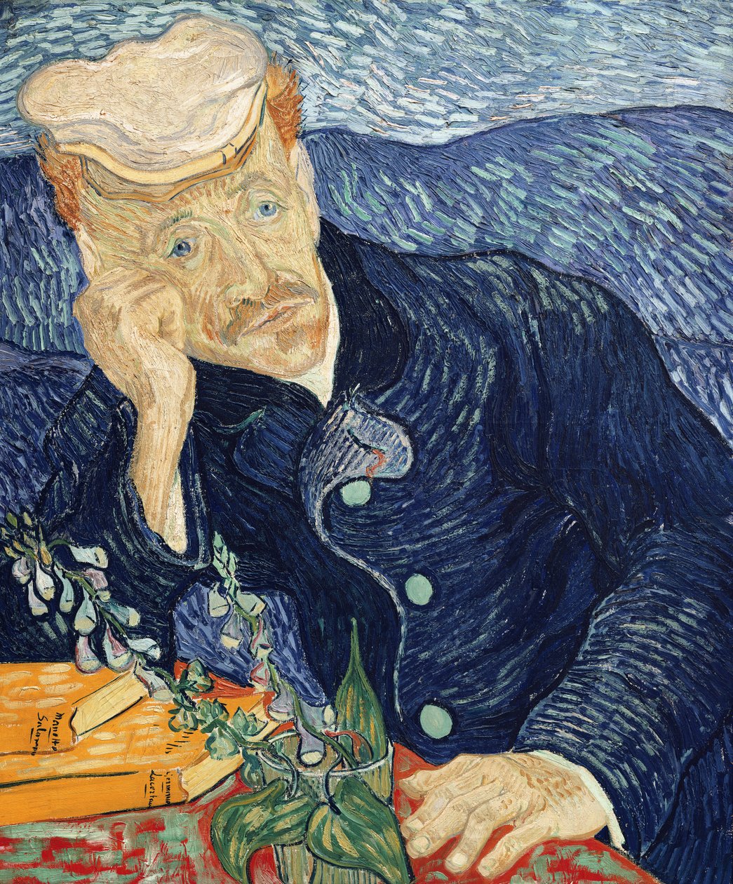 Portret dr Paula Gacheta autorstwa Vincent van Gogh