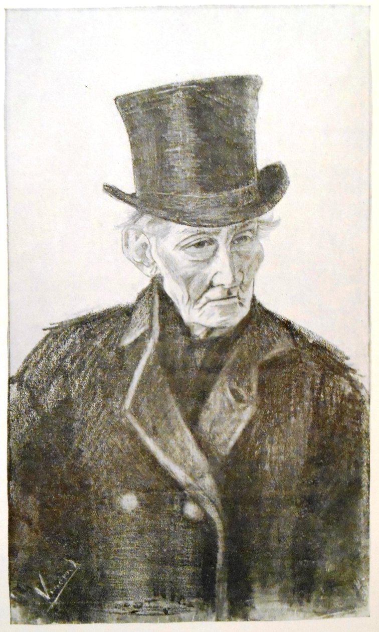 Portret starca w cylindrze autorstwa Vincent van Gogh