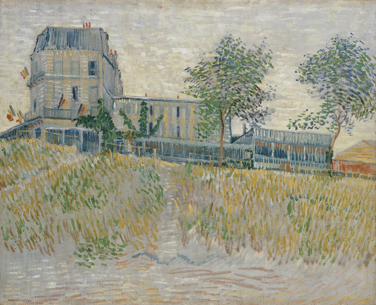 Restauracja de la Sirene, Asnieres, XIX wiek autorstwa Vincent van Gogh