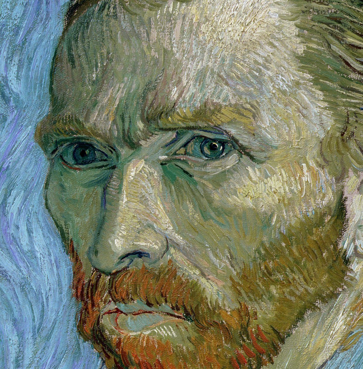 Autoportret, 1889 (detal 32212) autorstwa Vincent van Gogh