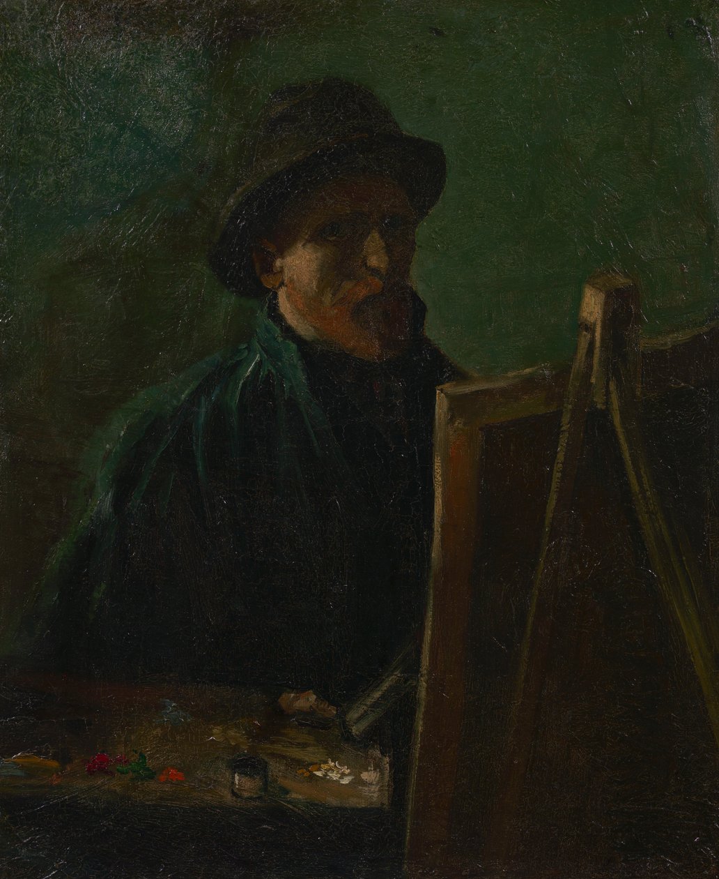 Autoportret jako malarz autorstwa Vincent van Gogh
