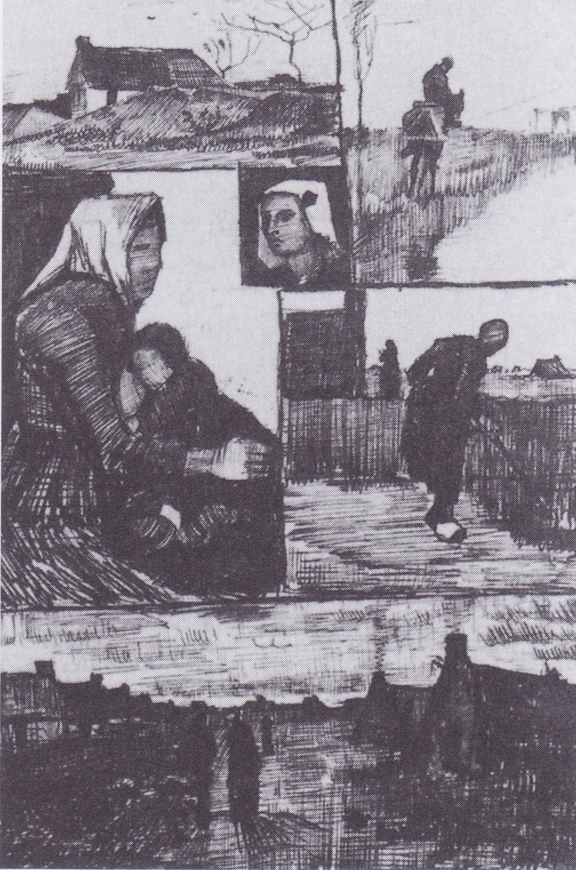 Arkusz szkicu autorstwa Vincent van Gogh