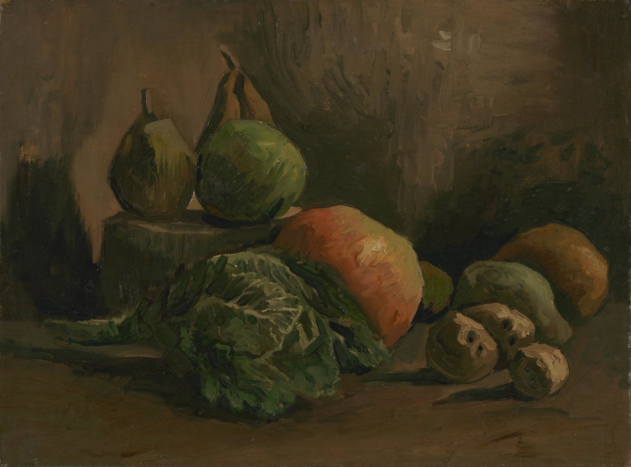 Martwa natura z warzywami i owocami autorstwa Vincent van Gogh