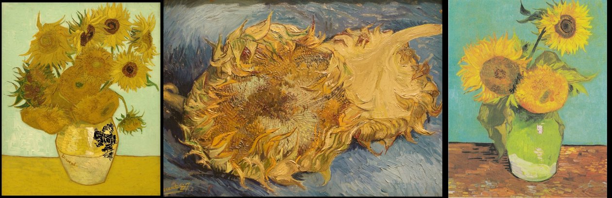 Martwa natura z 12 słonecznikami autorstwa Vincent van Gogh